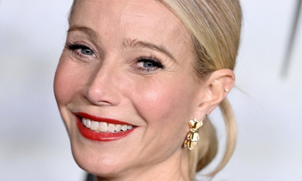 Gwyneth Paltrow Put a Surprisingly Fresh Spin on the Cozy Cable Knit Sweater — Copy the Look for $27