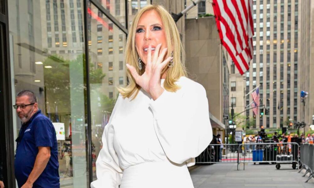 Vicki Gunvalson Stunned in a Waist-Accentuating White Dress — Get the Look for Just $34