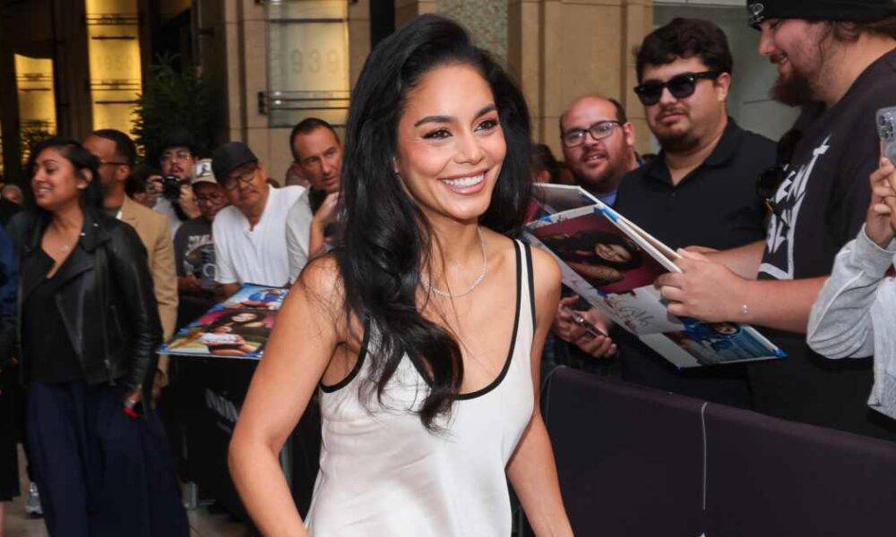 Vanessa Hudgens’ Sparkly Silver Bag Is the Ultimate Fall Date Night Accessory — Get the Look for $24