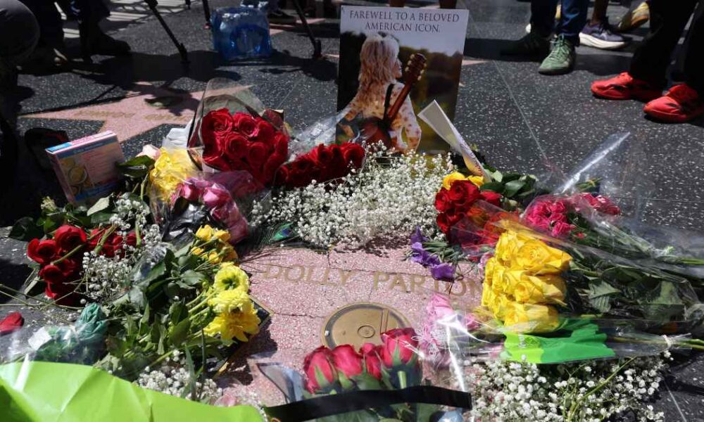 Dolly Parton’s Hollywood Walk of Fame Star Vandalized, Flowers Stolen After Her Death at 80