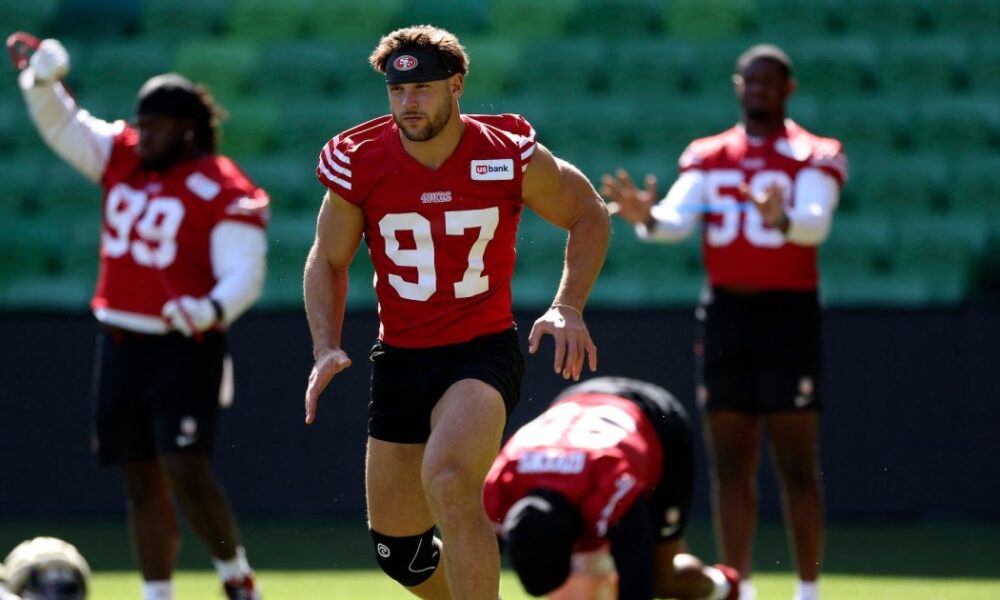 Why San Francisco 49ers Star Nick Bosa’s Thighs Are Noticeably Different Sizes: ‘Atrophy is Real’