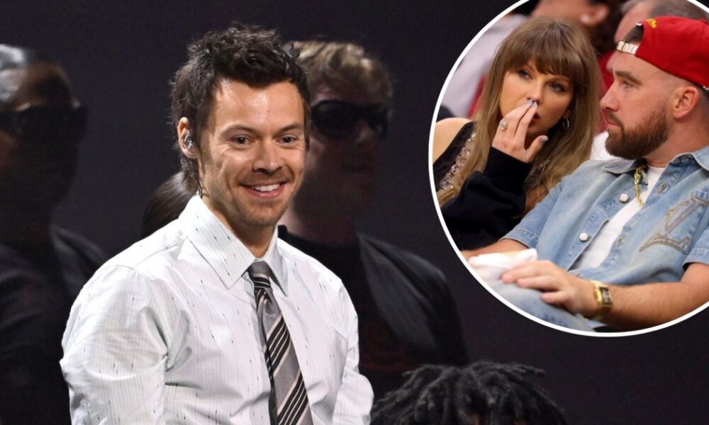 Harry Styles References Ex Taylor Swift and Travis Kelce’s Wedding at Madison Square Garden Concert