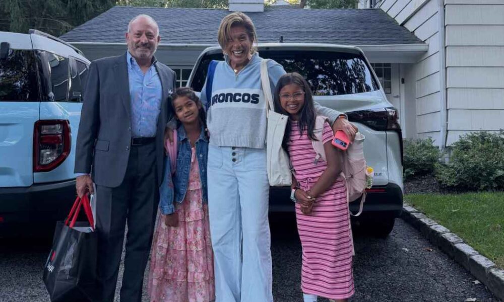 Hoda Kotb Reunites With Ex Joel Schiffman to Bring Daughters Haley and Hope to 1st Day of School