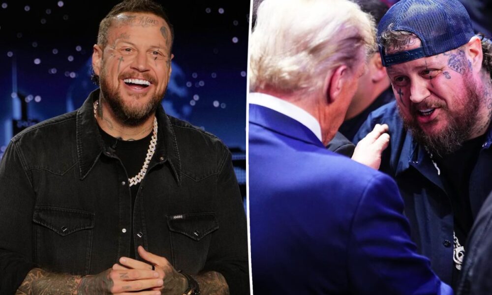 Jelly Roll comments on his political affiliation after ‘Jimmy Kimmel Live!’ Trump jokes