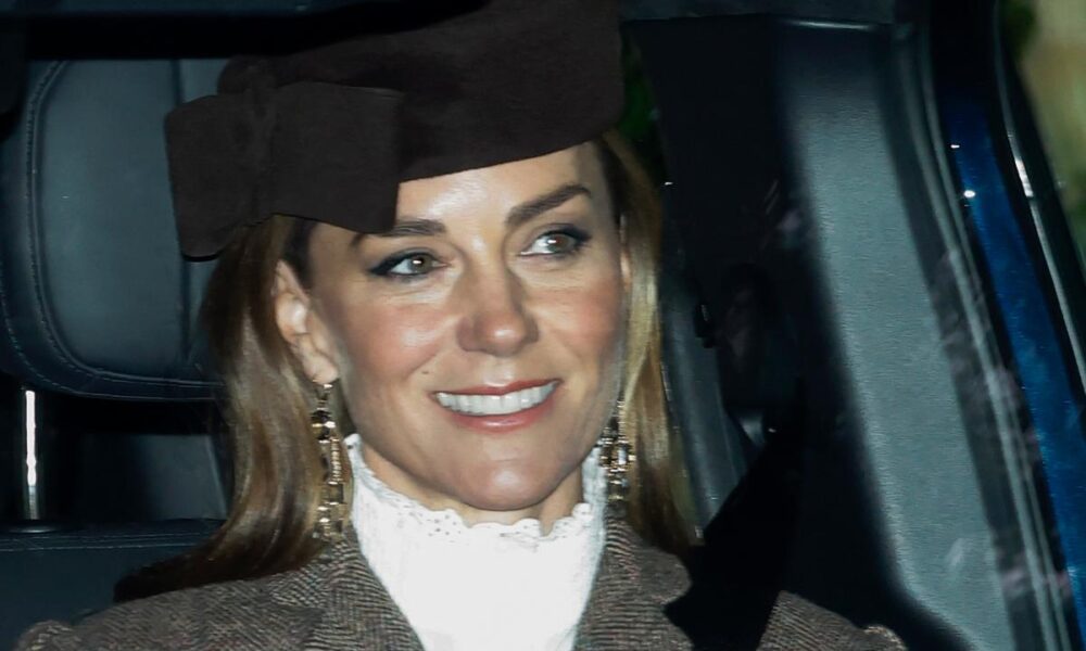 Kate Middleton shows off new lighter blond hair at Balmoral