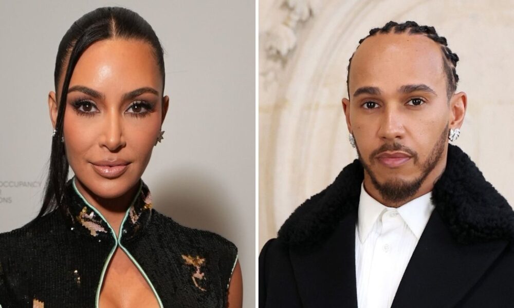 Kim Kardashian Packs on the PDA with Lewis Hamilton Under the Eiffel Tower on Loved-Up Paris Trip