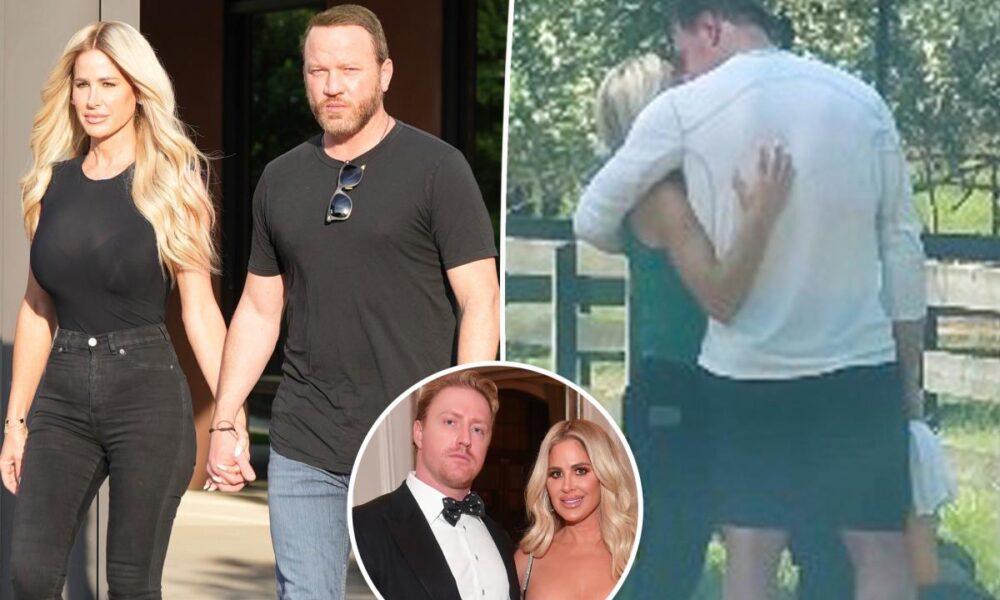 Kroy Biermann makes out with ex-wife of Kim Zolciak’s boyfriend after denying romance