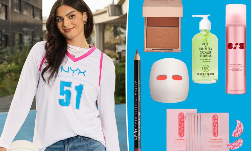 WNBA player Lauren Betts shares her skincare and makeup must-haves