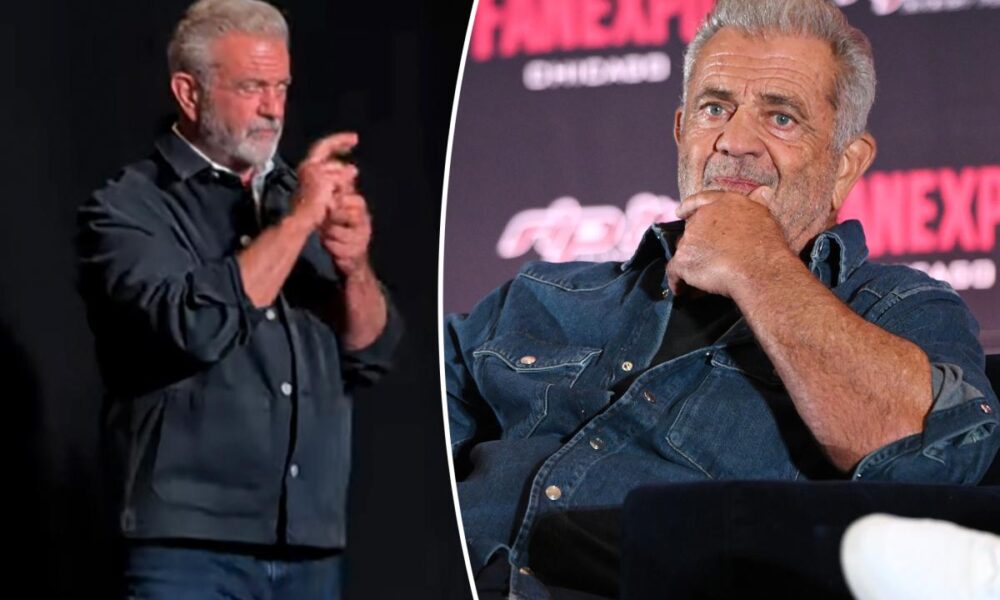 Mel Gibson under fire for mocking deaf ASL interpreter at Fan Expo Canada