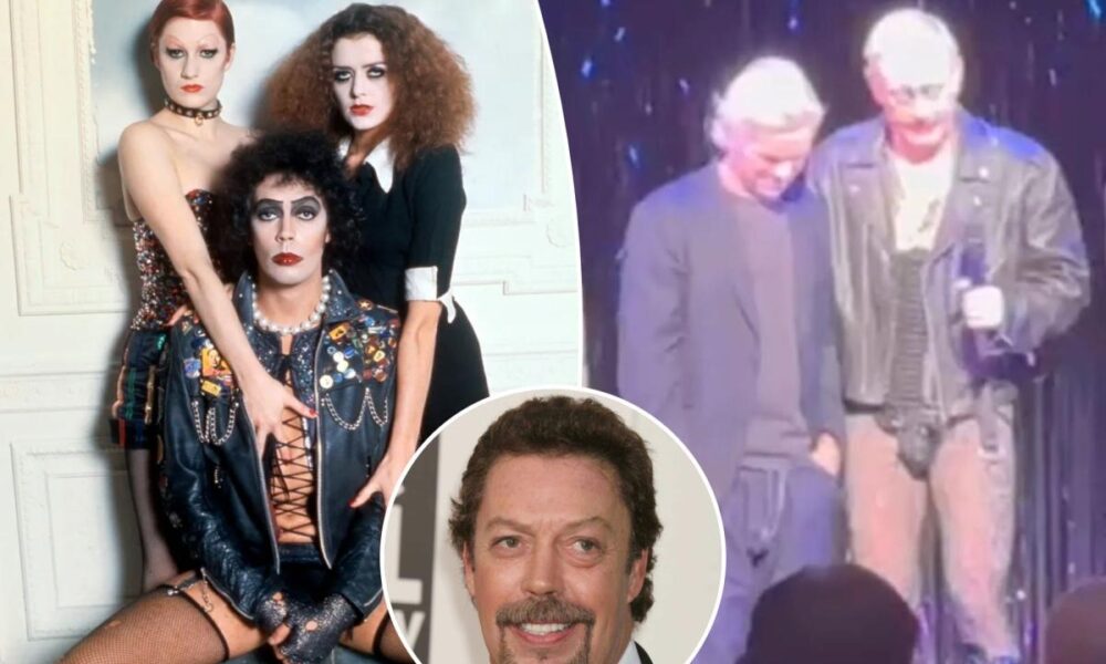 Broadway’s ‘Rocky Horror Show’ pays emotional tribute to Tim Curry