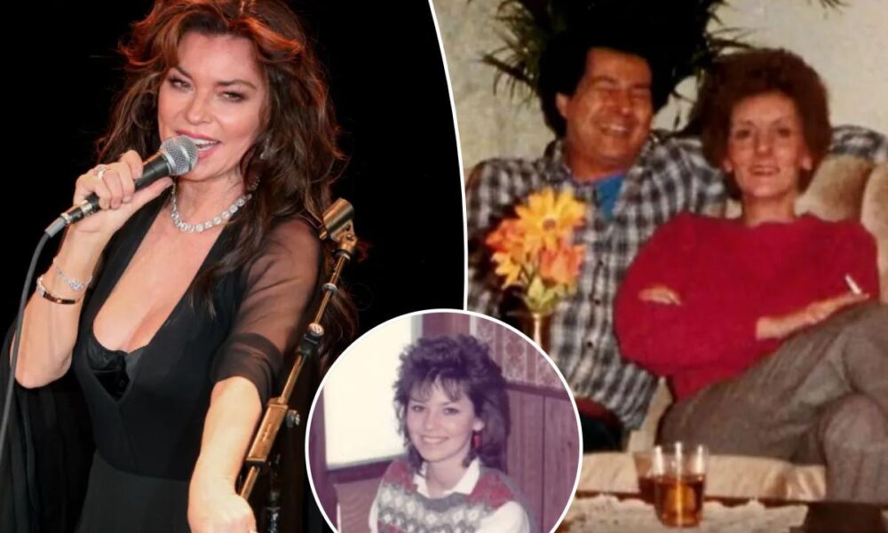 Shania Twain reveals she was ‘kicked around’ by her parents in ‘very violent’ childhood home
