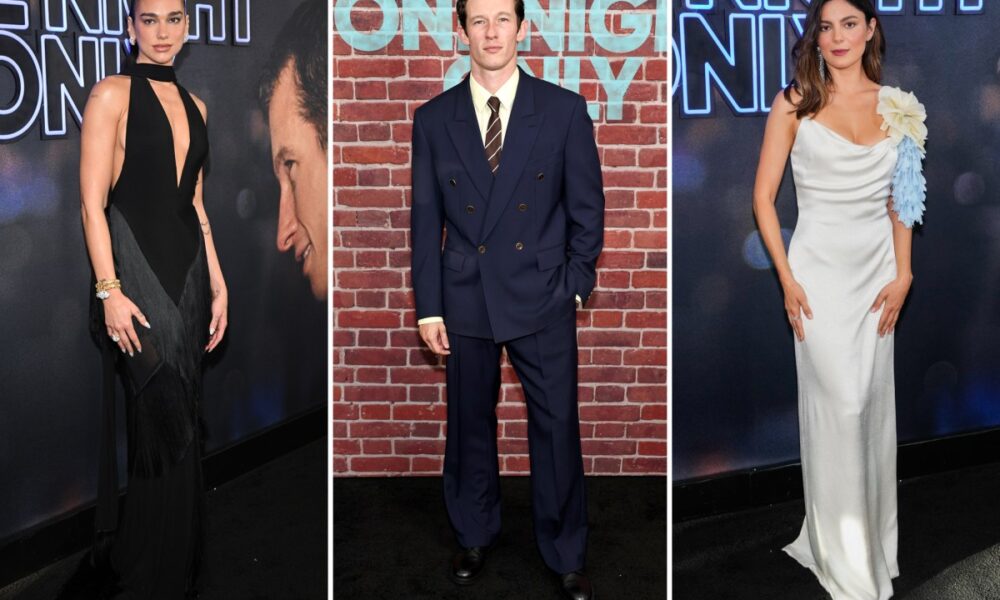 Dua Lipa, Callum Turner and more