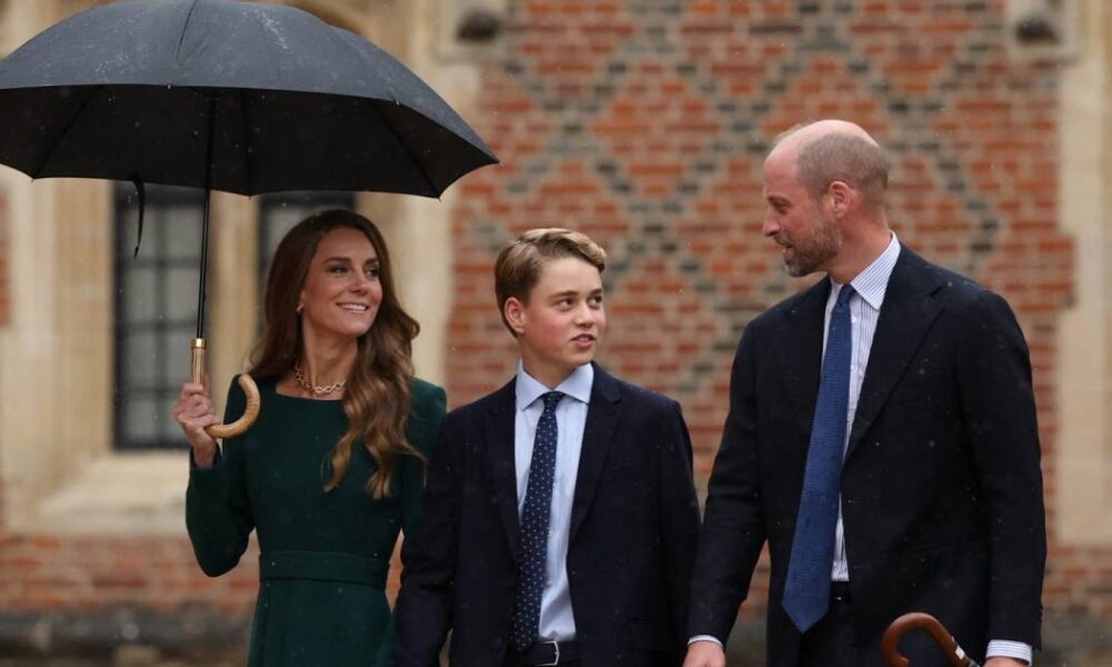 Prince William and Kate Middleton Drop Off Prince George, 13, for 1st Day at Eton College