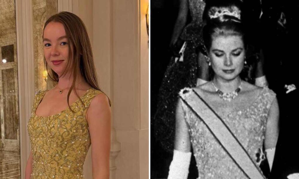 Princess Alexandra of Hanover Wears Grandmother Grace Kelly’s Dress 60 Years Later: ‘Yellow Mood’