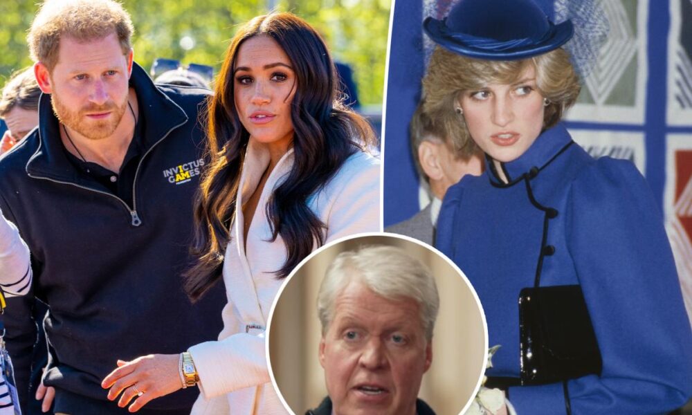 Prince Harry, Meghan Markle’s experience ‘echoes’ Princess Diana’s torment: Charles Spencer