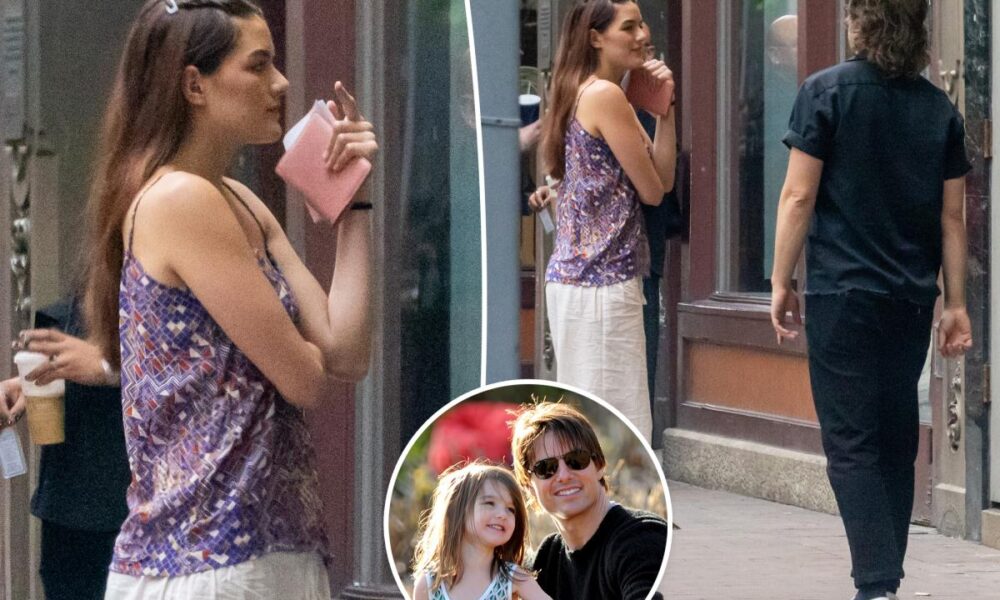 Suri Cruise spotted for first time since legally severing ties with dad Tom