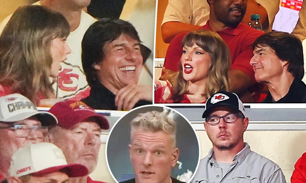 ESPN’s Pat McAfee shares insider details from Taylor Swift and Tom Cruise’s Chiefs suite moment