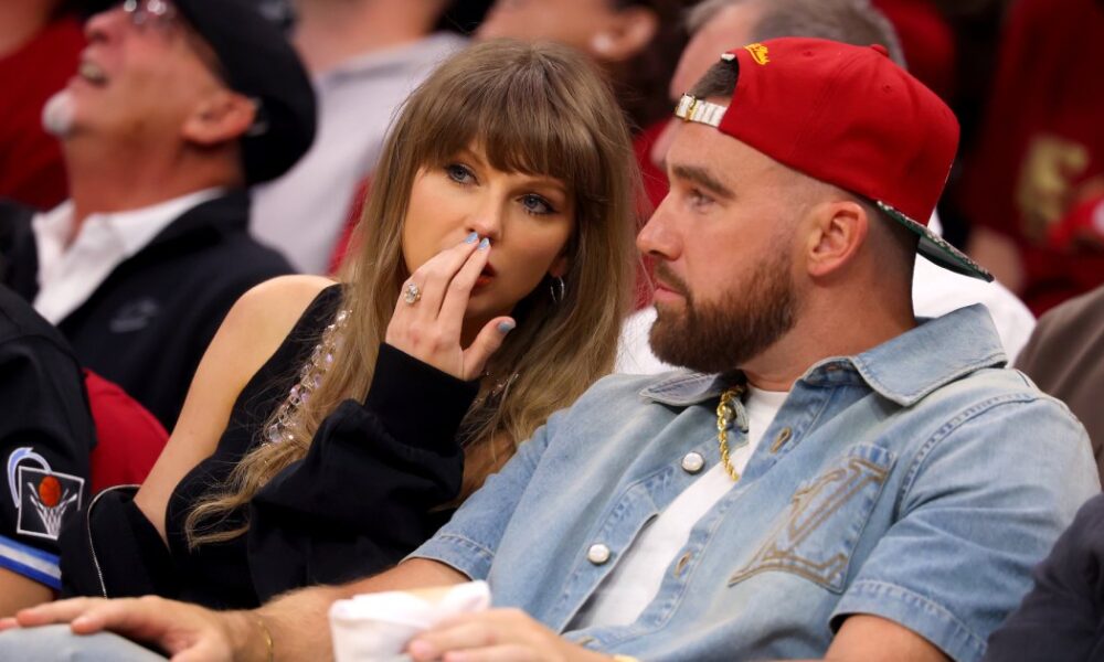 Taylor Swift Shares Rare Footage With Husband Travis Kelce in ‘Cleveland!’ Lyric Video