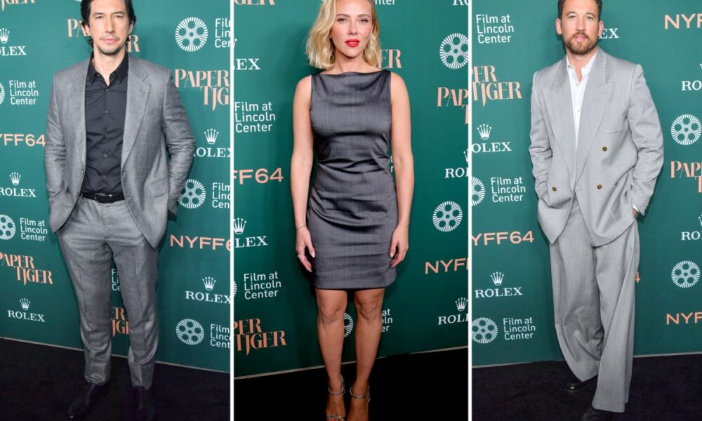 Scarlett Johansson, Adam Driver, Miles Teller and more