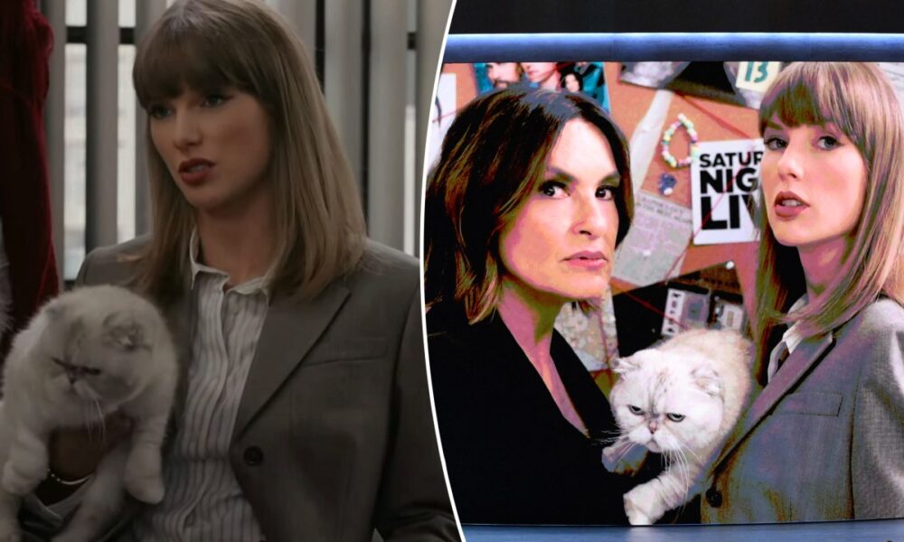 Taylor Swift joins Mariska Hargitay in surprise Emmys 2026 cameo