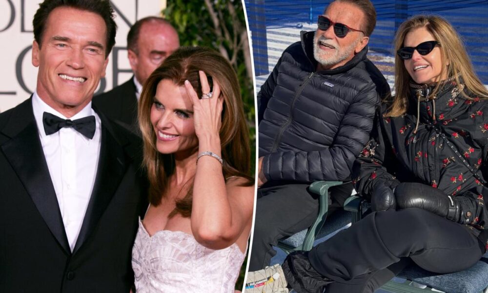Exes Arnold Schwarzenegger, Maria Shriver reunite in rare photo from family vacation