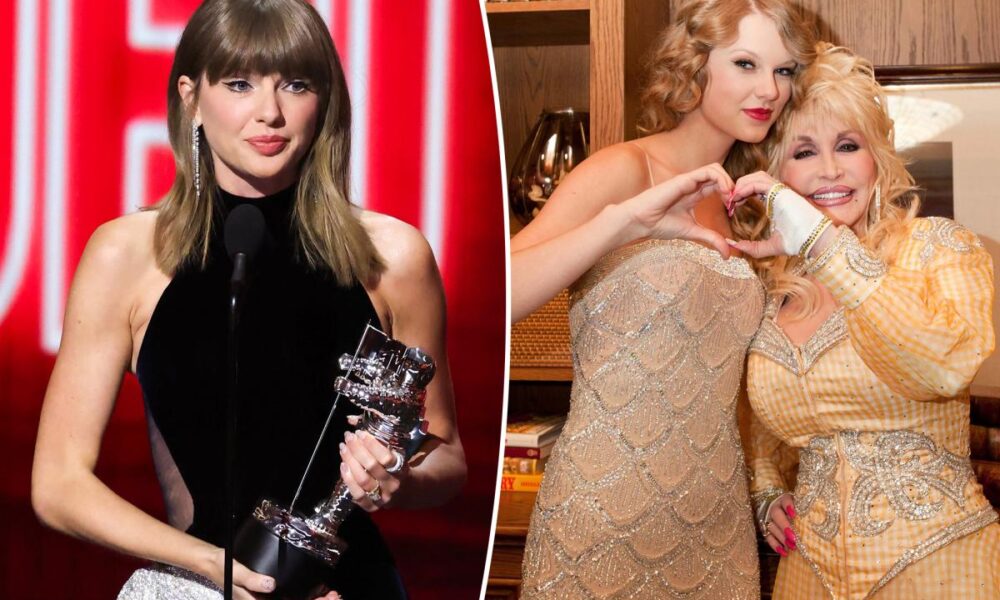 How Taylor Swift honored ‘ultimate showgirl’ Dolly Parton at MTV VMAs 2026