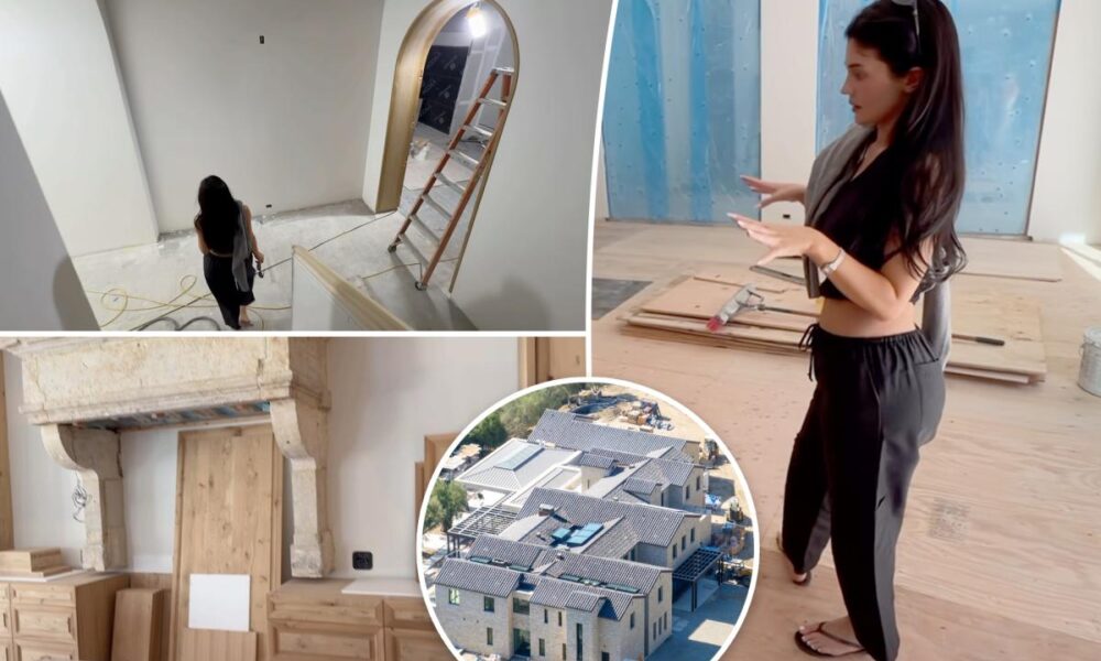 Kylie Jenner gives tour of ‘dream house’ in the making 6 years after buying $15M property
