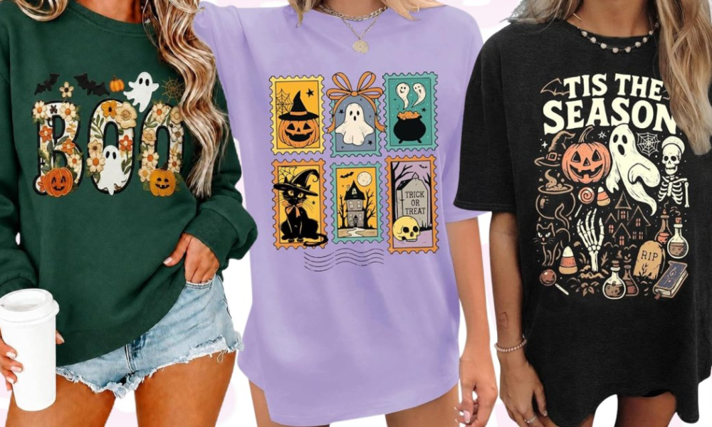 Trending! 13 Surprisingly Cute Amazon Halloween Shirts That Are Anything But Cheesy — From $10