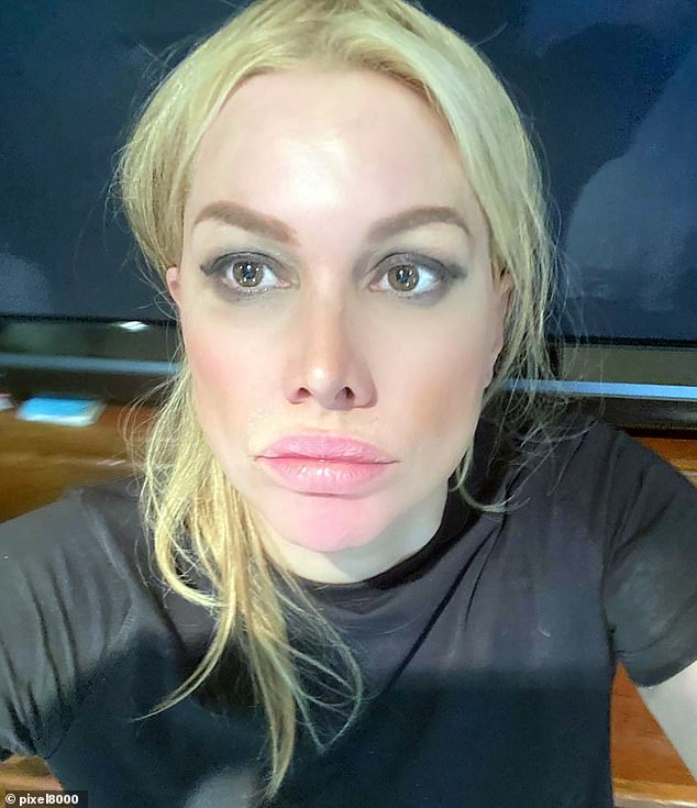 Alice Evans managed to avoid arrest after she finally showed up to the Airport Courthouse in Los Angeles for her arraignment on two restraining order violations
