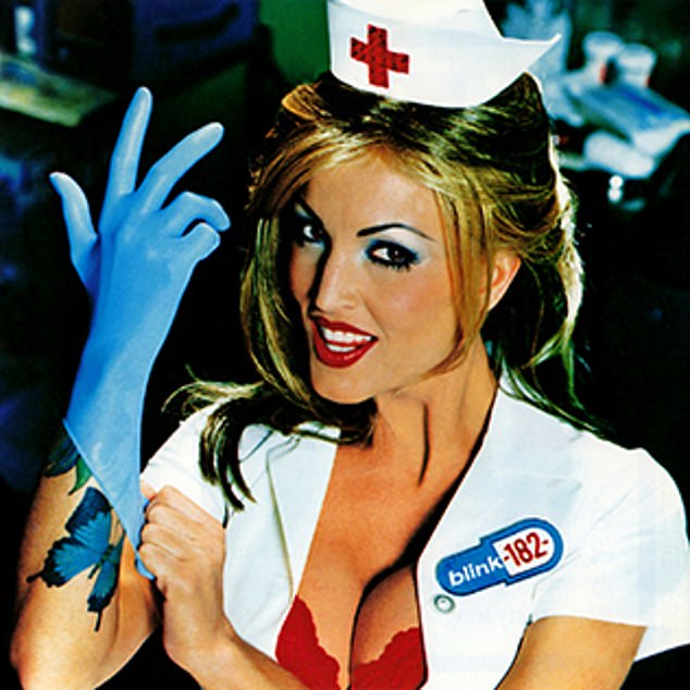 Enema of the State... Porn star Janine Lindemulder fronted the iconic cover of Blink-182's 1999 smash hit, which sold more than 15 million albums worldwide
