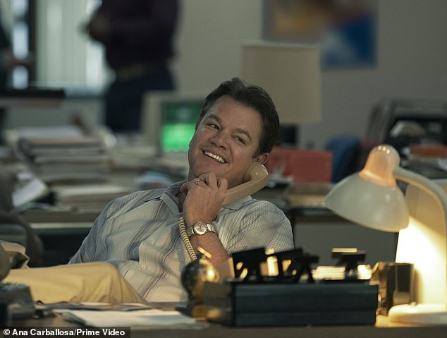 Matt Damon as Sonny Vaccaro in Air - The film shows Vaccaro's efforts to secure Jordan