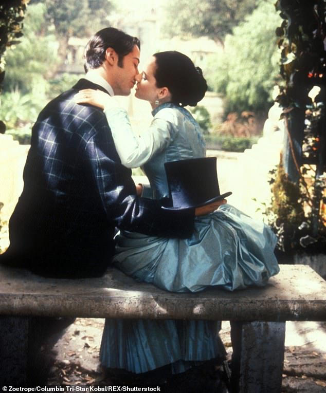 Featuring alongside Oldman was Anthony Hopkins as Van Helsing, Keanu Reaves as Jonathan Harker and Winona Ryder (both pictured above) as Harker's wife Mina