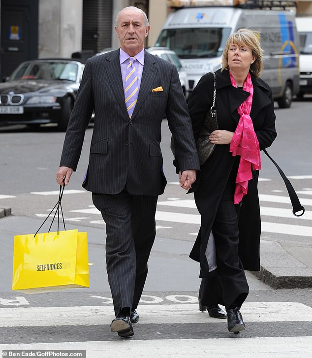 Strictly Come Dancing and Dancing with the Stars head judge Len Goodman, pictured with his wife Sue Barrett, who is 20 years younger than her husband