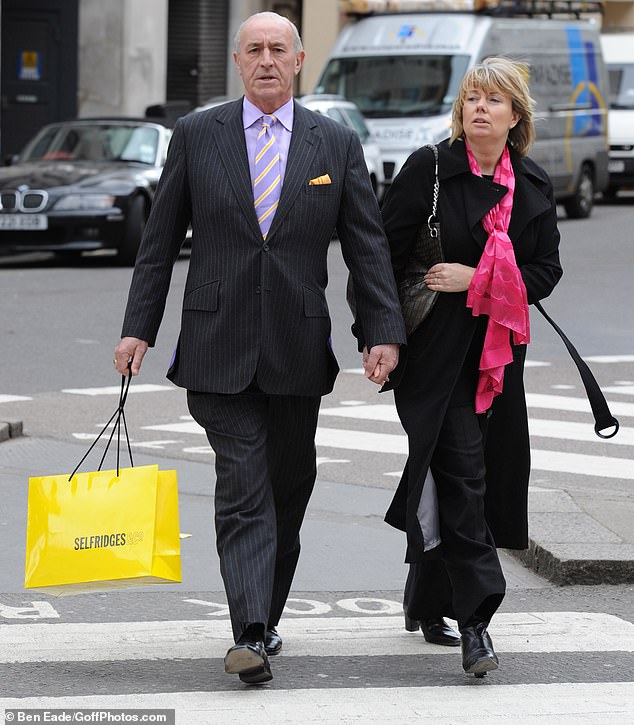 Dancing with the Stars head judge Len Goodman, pictured with his wife Sue, has died aged 78