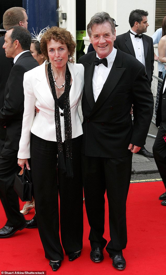 The Monty Python star and his wife Helen pictured at the BAFTAs in 2005