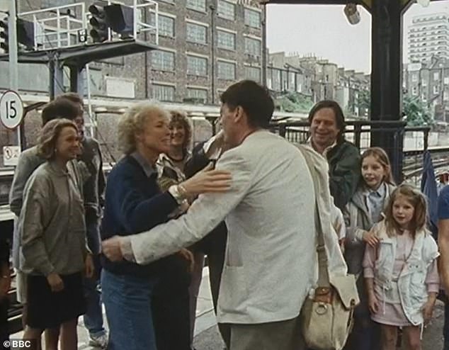 Helen starred with her husband on his travel documentary Around The World in 80 Days