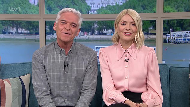 Holly and Phil were back on screen together on Monday amid claims of their faltering relationship