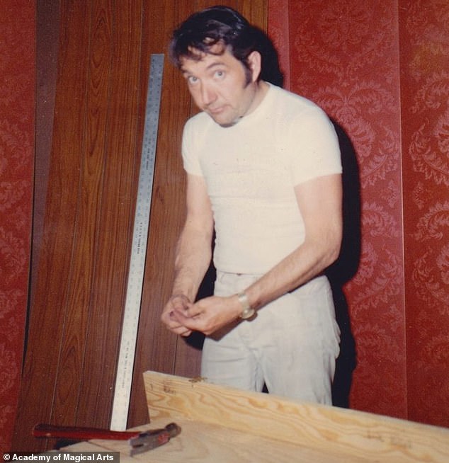 Milt Larsen at the Academy of Magical Arts in the early 1960s