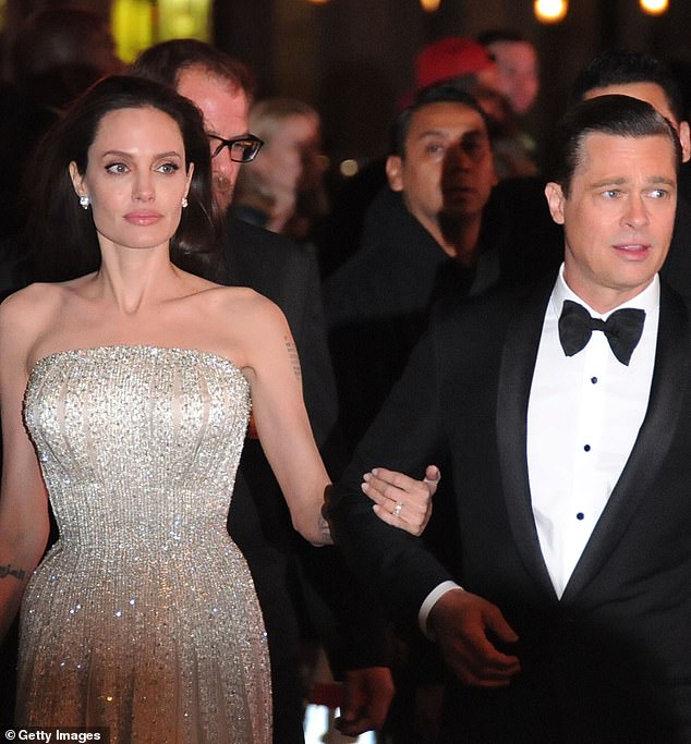Jolie and Pitt married in 2014 and are pictured together in November 2015. The filing says Pitt trusted his-then wife and thus 'devoted his time and his resources to renovating the estate and building a highly successful wine business'