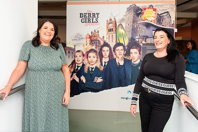 Aoife O'Neill also known as Clare pictured left and Shauna Bray also known as Michelle pictured right