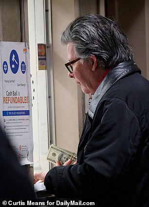 David Thornton post his son's $20,000 bail in Cash