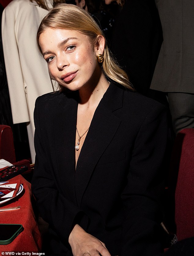 Charly Sturm, whose mother Dr. Barbara Sturm is notorious for the 'vampire facial,' was also among the glittering guest list