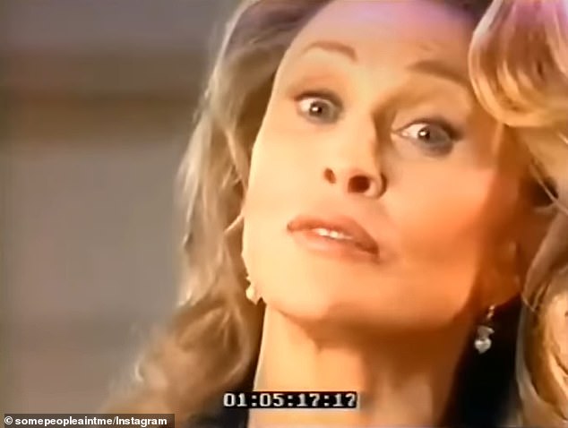 'Could you leave please, you're right in my eyeline,' the famously demanding actress snaps while glaring at someone behind the camera