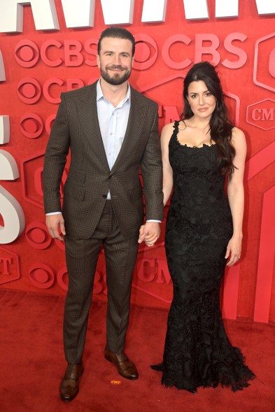 Sam Hunt and Hannah Lee Fowler at 2024 CMT Music Awards