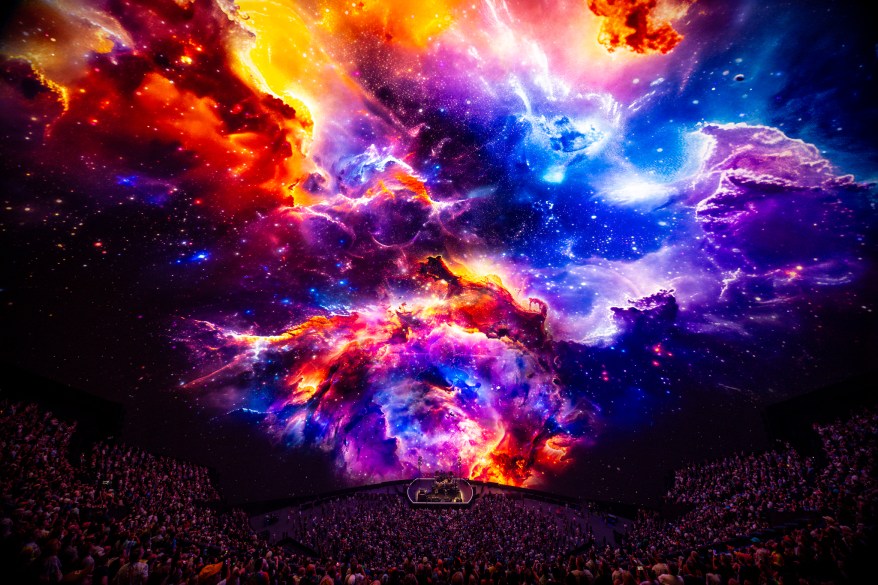 Dead & Company performing at Sphere in Las Vegas.