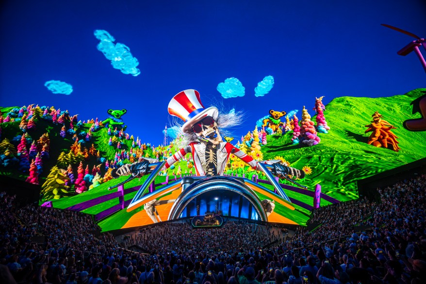 Dead & Company performing at Sphere in Las Vegas.