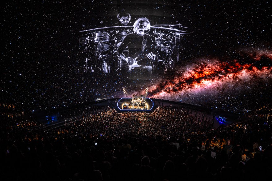 Dead & Company performing at Sphere in Las Vegas.