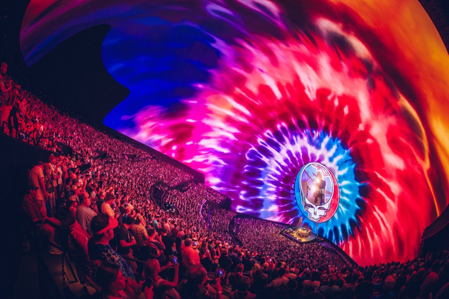 Dead & Company performing at Sphere in Las Vegas.