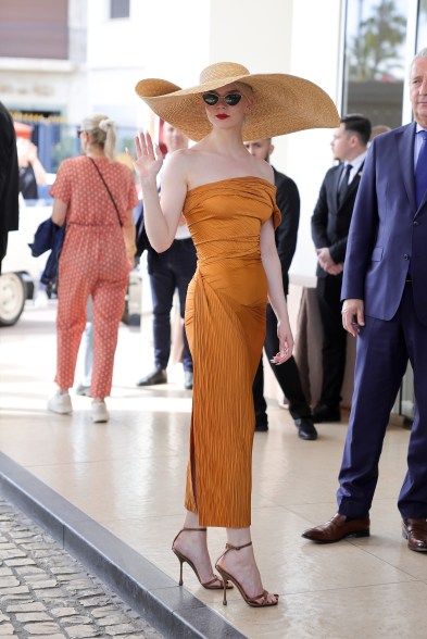 Anya Taylor-Joy is seen arriving at Hotel Martinez ahead of the 77th Cannes Film Festival on May 13, 2024 in Cannes, France.